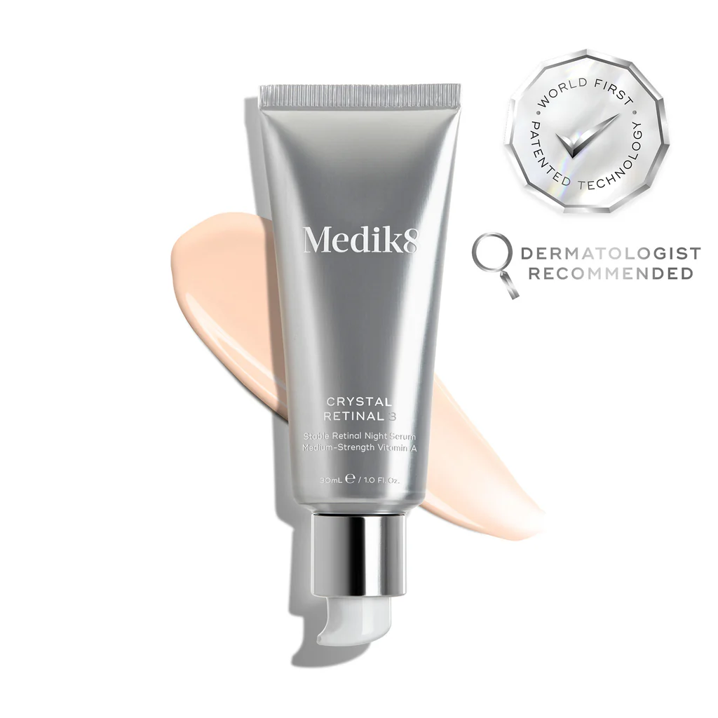 Medik8 • Crystal Retinal 3 • Stabilne serum na noc o średniej mocy z aldehydem retinowym • 30 ml
