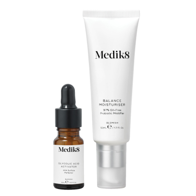 Medik8® • Balance Moisturiser with Glycolic Acid™ • Probiotyczny krem nawilżający AHA + aktywator • 50ml