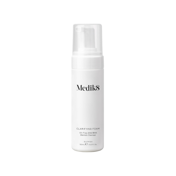 Medik8® • Clarifying Foam™ • Bezolejowa pianka oczyszczająca z kwasami AHA/BHA • 150ml - obrazek 1