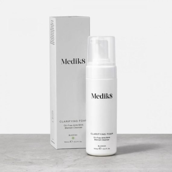 Medik8® • Clarifying Foam™ • Bezolejowa pianka oczyszczająca z kwasami AHA/BHA • 150ml - obrazek 2