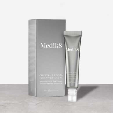 Medik8® • Crystal Retinal Ceramide Eye 6™ • Liftingujący krem pod oczy z retinalem • 15ml