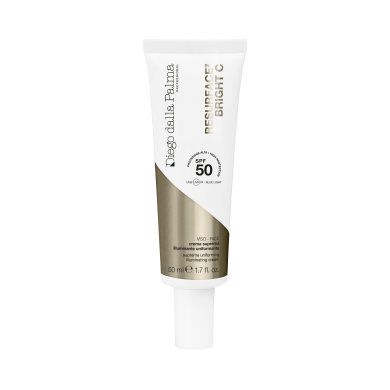 Diego Dalla Palma® • Bright C Supreme Uniforming and Illuminating Cream SPF50 • Super wyrównujący krem z witaminą C SPF50 • 50ml