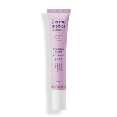 Dermomedica® • 0,1% Retinal Cream • Krem Przeciwstarzeniowy z Retinalem • 30ml