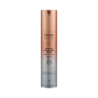 Dermomedica® • Perfecting Mineral Lotion SPF 30 • Perfekcyjna, Mineralna Emulsja SPF 30 • 60ml