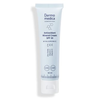 Dermomedica® • Antioxidant Mineral Cream SPF 30 • Antyoksydacyjny Krem SPF 30 z Tlenkiem Cynku  • 60ml