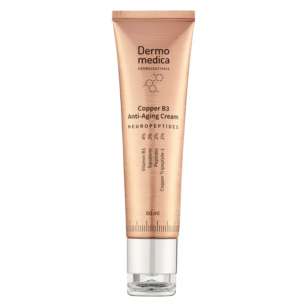 Dermomedica • Copper B3 Anti-Aging Cream • Luksusowy Krem z Peptydami, Niacynamidem i Skwalanem • 60ml
