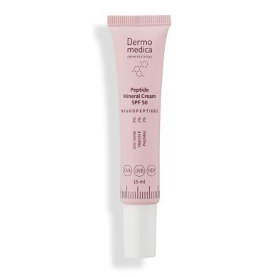Dermomedica® • Peptide Mineral Cream SPF 50 • Krem Mineralny z Peptydami SPF 50  • 15ml