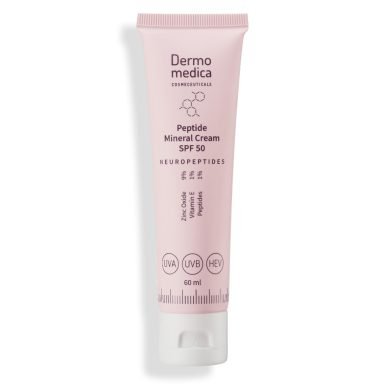 Dermomedica® • Peptide Mineral Cream SPF 50 • Krem Mineralny z Peptydami SPF 50 • 60ml
