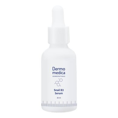 Dermomedica® • Snail B3 Serum • Serum Naprawcze z Ekstraktem Ze Śluzu Ślimaka i Witaminą B3 (Niacynamidem) i Beta-glukanem • 30ml