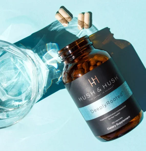 Hush & Hush® • Deeply Rooted • Suplement diety wzmacniający włosy i odżywiający skórę głowy • 120szt - obrazek 5