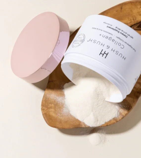 Hush & Hush® • Collagen+ • Suplement diety z wegetariańskim kolagenem wzmacniający skórę, włosy, mięśnie, stawy • 90g/30 porcji - obrazek 2