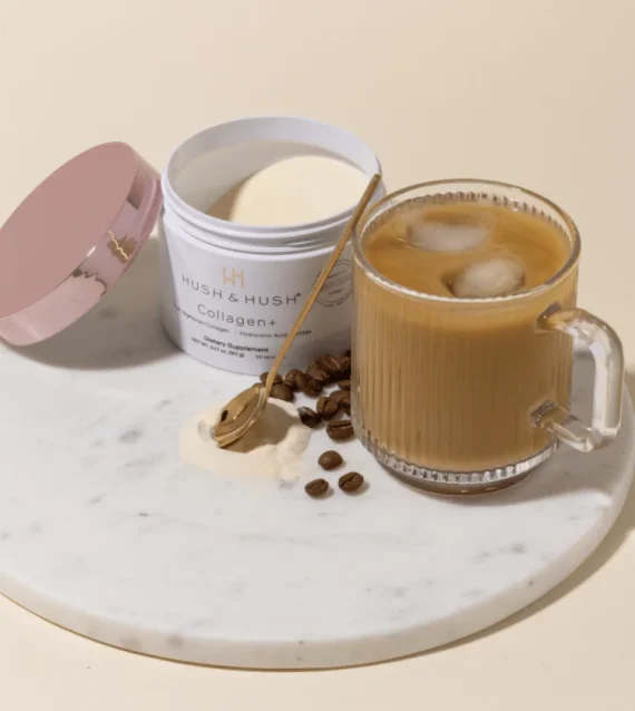 Hush & Hush® • Collagen+ • Suplement diety z wegetariańskim kolagenem wzmacniający skórę, włosy, mięśnie, stawy • 90g/30 porcji - obrazek 4