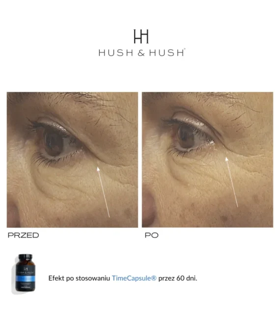Hush & Hush® • Time Capsule • Suplement diety przeciwstarzeniowy i antyoksydacyjny • 60szt - obrazek 3