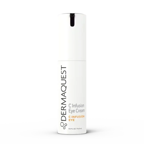 Dermaquest® • C Infusion Eye Cream • Przeciwstarzeniowy krem pod oczy z witaminą C i kwasem hialuronowym • 14,8ml - obrazek 1