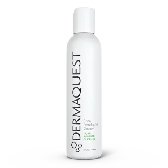 PurePeptide_GlycoResurfacingCleanser Dermaquest® • Glyco Resurfacing Cleanser • Przeciwstarzeniowa emulsja do mycia z kwasem glikolowym 15% i peptydami biomimetycznymi • 177ml - obrazek 1