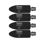 Dermomedica® • Perfect Hair Clip • Spinki do włosów • 4szt.