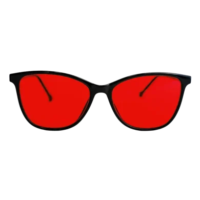 Dermomedica® • Glasses Red Basic • Okulary z soczewkami wspierające rytm okołodobowy • 1szt.
