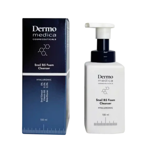 Dermomedica® • Snail B5 Foam Cleanser • Nawilżająca pianka do mycia twarzy • 150ml - obrazek 2