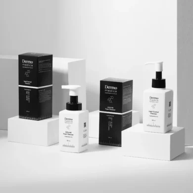 Dermomedica® • Lipid Control Cleanser + CICA B5 Foam Cleanser • Zestaw do dwuetapowego mycia twarzy • 2x150ml