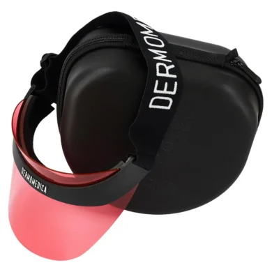 Dermomedica® • UV Cap Transparent Pink UPF50+ • Daszek fotoprotekcyjny, wysoki poziom fotoprotekcji UPF50 z fotochromatyczną powłoką  • 1szt.