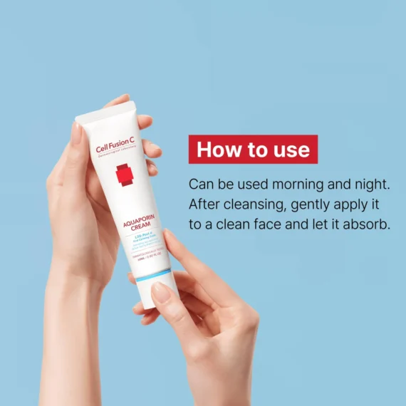 Cell Fusion C® • Aquaporin Cream • Krem silnie nawilżajacy do skóry wrażliwej • 60ml - obrazek 3