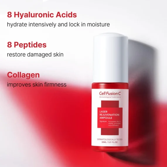 Cell Fusion C® • Laser Rejuvenation Ampoule • Serum regenerujące skórę po zabiegach medycyny estetycznej • 30ml - obrazek 6