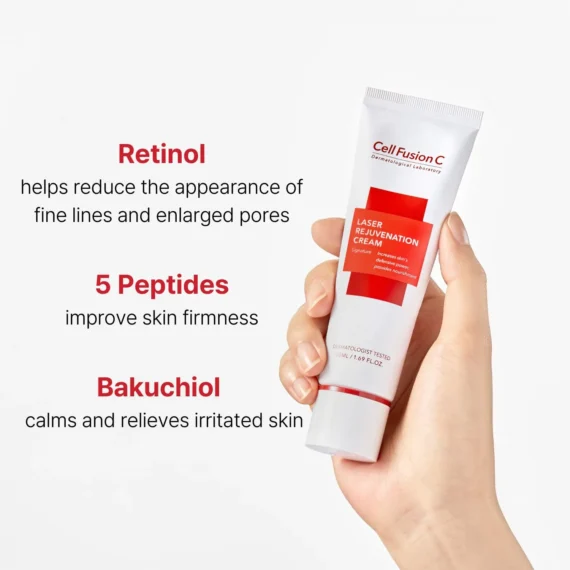 Cell Fusion C® • Laser Rejuvenation Cream • Krem silnie regenerujący po zabiegach laserowych i medycyny estetycznej • 50ml - obrazek 4