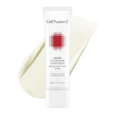 Cell Fusion C® • Laser Sunscreen 100 SPF 50+/PA +++ • Krem z wysoką ochroną przeciwsłoneczną • 50ml