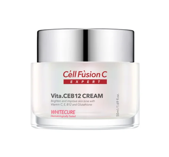 Cell Fusion C® Expert • Vita.CEB12 Cream • Krem silnie rozjaśniający dla skóry wrażliwej, regenerujący • 50ml - obrazek 1