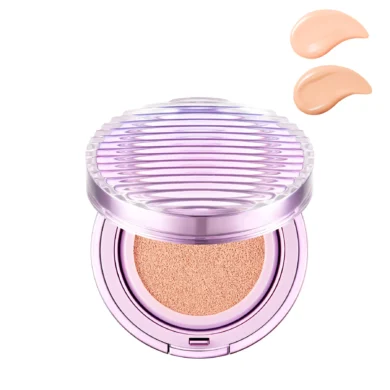 Cell Fusion C® • Glass Skin Cushion SPF40 PA++ • Wygładzająco-ochronny podkład w poduszce z efektem Glass Skin • 13g