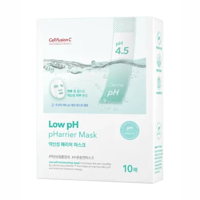 Cell Fusion C® • Low pH pHarrier Mask • Maska w płatach głęboko nawilżająca • 25g x 10szt