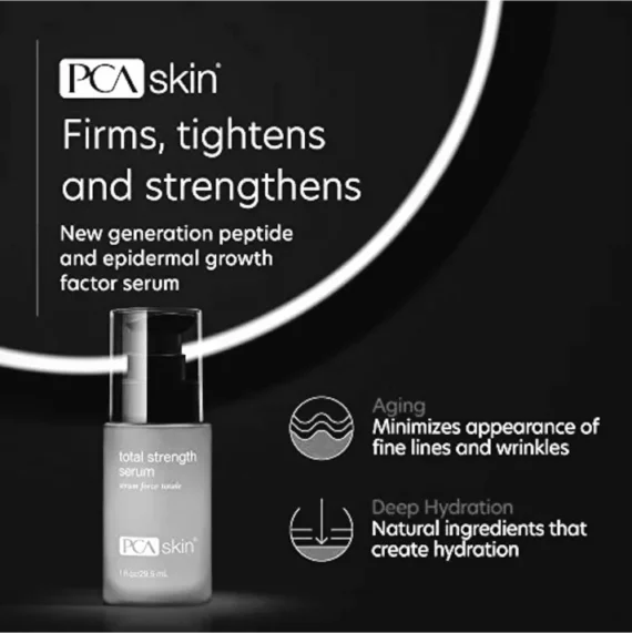 PCA Skin® • Total Strength Serum • Serum dla skóry starzejącej się, zniszczonej • 29,5ml - obrazek 4