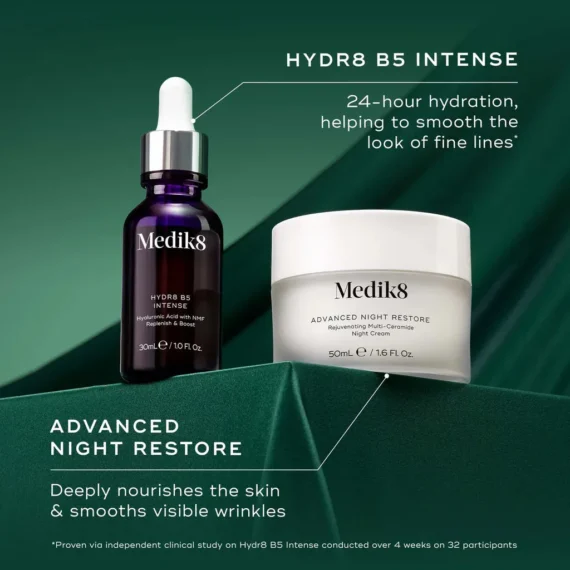 Medik8® • Zestaw Firm Favourites • Hydr8 B5 Intense™ • 30ml • Advanced Night Restore™ • 50ml - obrazek 3