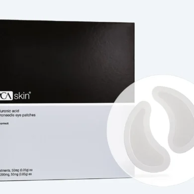 PCA Skin® • Hyaluronic Acid Microneedle Eye Patches • Mikroigłowe płatki pod oczy nawilżająco-rozjaśniające-odmładzające • 4 x 2szt